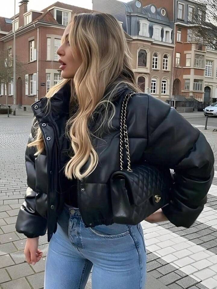 JAQUETA PUFFER JACKET PUFF ACOLCHOADA MATELASSÊ